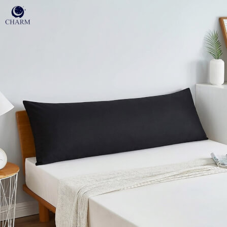 ปลอกหมอน BODY CHARM CUDDLE ขนาด 16 X 42 นิ้ว BLACK_3